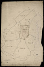 Plan du cadastre napoléonien - Meharicourt : tableau d'assemblage