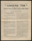 Amiens-tir, organe officiel de l'amicale des anciens sous-officiers, caporaux et soldats d'Amiens, numéro 21 (avril 1928)