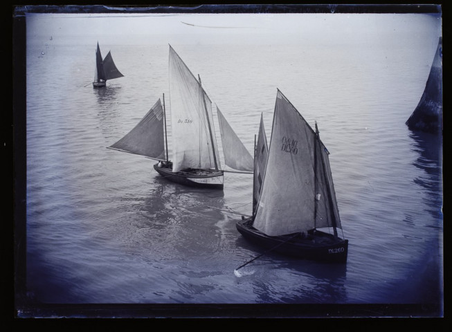 Dieppe - vue prise sur la jetée - septembre 1901