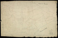 Plan du cadastre napoléonien - Velennes : Cimetière (Le), A