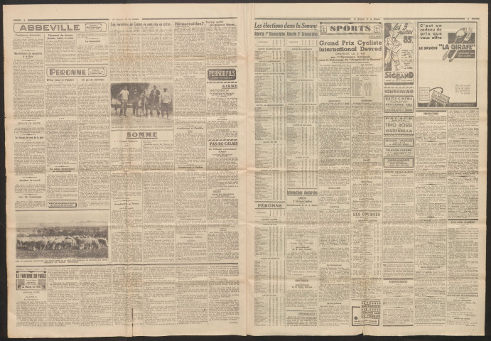 Le Progrès de la Somme, numéro 20685, 29 avril 1936