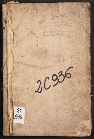 Centième denier du bureau de Conty pour la période du 6 février 1724 au 4 décembre 1725