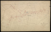 Plan du cadastre napoléonien - Hezeucourt : Village (Le), A2 (développement de A1)