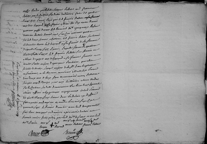 Etude de Me François Henin à Amiens (étude n°3). Minutes de l'année 1747