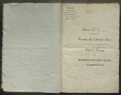 Tirage au sort (arrondissement de Montdidier et de Doullens) de l'année 1821