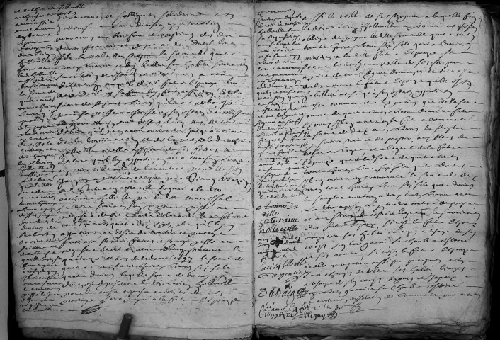 Etude de Me Nicolas Carpentier à Amiens (étude n°16). Minutes de l'année 1699