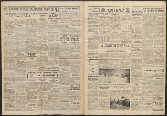 Le Progrès de la Somme, numéro 21654, 3 janvier 1939