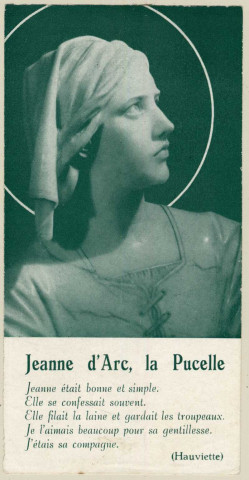 Sainte Jeanne d'Arc