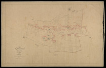 Plan du cadastre napoléonien - Epaumesnil : Village (Le), B1