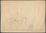 Plan du cadastre rénové - Frucourt : tableau d'assemblage (TA)