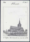 Abbecourt (Oise) : l'église très remaniée au cours des siècles - (Reproduction interdite sans autorisation - © Claude Piette)