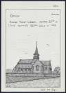 Offoy : église Saint-Léger origine Xie restaurée XVIe et 1952 - (Reproduction interdite sans autorisation - © Claude Piette)