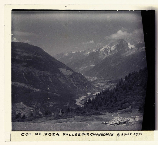 Col de Voza. Vallée sur Chamonix