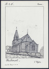 Ribemont : l'église - (Reproduction interdite sans autorisation - © Claude Piette)