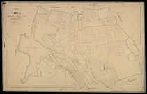 Plan du cadastre napoléonien - Limeux : Chef-lieu (Le) ; Motte (La), B1