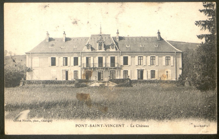 Pont-Saint-Vincent : le château