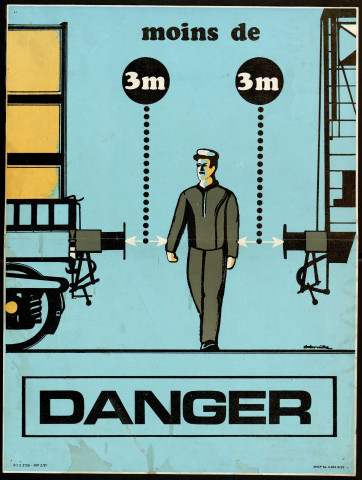 Moins de 3 mètres. Danger !