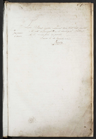 Maison d'arrêt d'Amiens. Condamnés par le tribunal criminel et par la cour d'assise. Registre d'écrou : numéros 1165 à 1232. 17 novembre 1831 - 30 juillet 1832