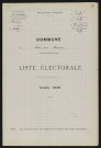 Liste électorale : Vaux-sur-Somme