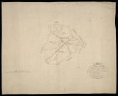 Plan du cadastre napoléonien - Ochancourt : tableau d'assemblage