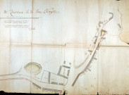 Plan des traverses de Querrieu et Pont-Noyelles