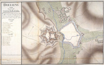 Plan général de nivellement au pourtour des ville et citadelle de Doullens