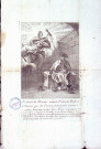 Portrait du monstre nommé François Robert d'Amiens que la France punit pour avoir voulut assassiné notre bon Roy