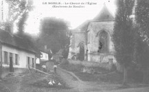 Le chevet de l'église (environs de Hesdin)