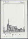 Ligescourt : église Saint-Médard - (Reproduction interdite sans autorisation - © Claude Piette)