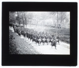 72e de ligne route de Lamotte-Brebière - marches d'épreuve - mai 1904