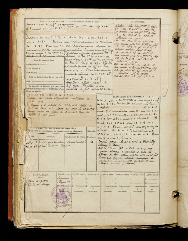 Hecquet, Clovis Emile Louis, né le 25 mars 1897 à Amiens (Somme), classe 1917, matricule n° 243, Bureau de recrutement d'Amiens