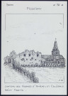Picquigny : château des vidames d'Amiens et collégiale Saint-Martin - (Reproduction interdite sans autorisation - © Claude Piette)
