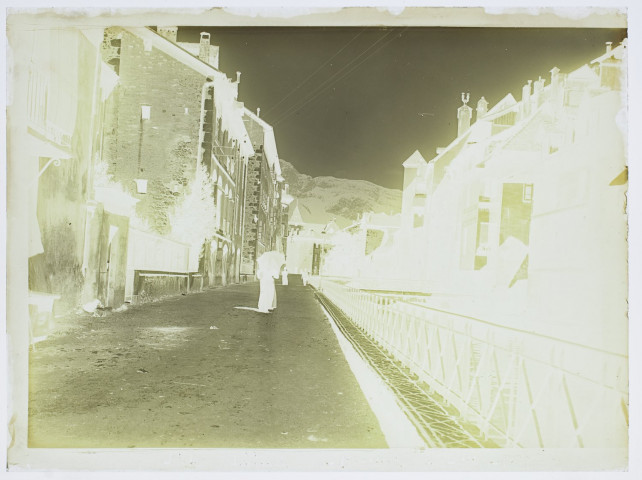 Une rue à Annecy juillet 1902