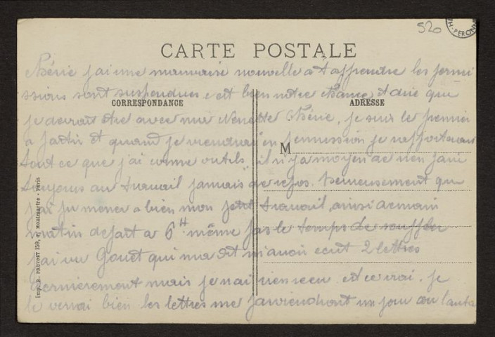 LA GUERRE 1914-1915. ARVILLERS (SOMME). L'EGLISE APRES LE TERRIBLE BOMBARDEMENT