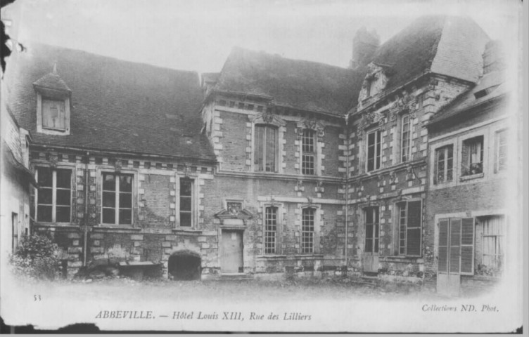 Hôtel Louis XIII, rue des Lilliers