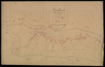 Plan du cadastre napoléonien - Franqueville : Village (Le), B2
