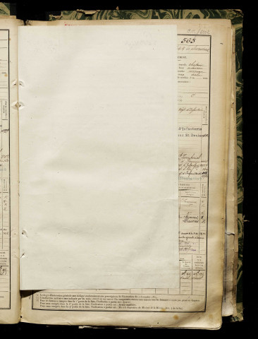 Lerouge, Lucien Emile, né le 02 janvier 1879 à Gouzeaucourt (Nord), classe 1899, matricule n° 565, Bureau de recrutement de Péronne