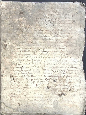 Etude de Me Pierre Lagrene à Amiens (étude n°4). Minutes des années 1701-1703