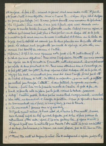 Témoignage de Vidal, Eugène et correspondance avec Jacques Péricard