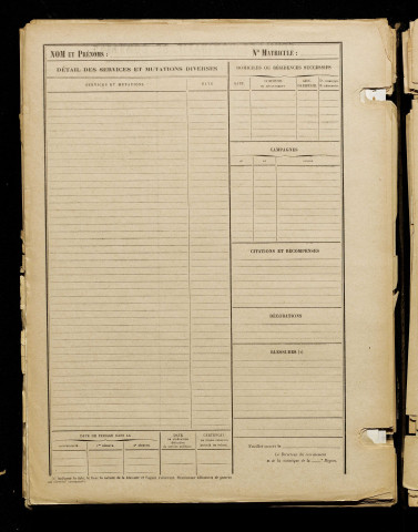 Vasseur, Louis Cyrille, né le 26 septembre 1898 à Flixecourt (Somme), classe 1918, matricule n° 140, Bureau de recrutement d'Amiens
