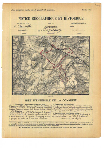 Picquigny : notice historique et géographique sur la commune