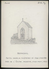 Bermesnil : petite chapelle funéraire au vieux cimetière - (Reproduction interdite sans autorisation - © Claude Piette)