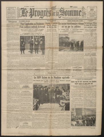 Le Progrès de la Somme, numéro 20226, 23 janvier 1935