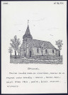 Bacouel (Oise) : église isolée près du cimetière - (Reproduction interdite sans autorisation - © Claude Piette)