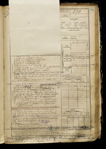 Labesse, Charles Adolphe, né le 21 septembre 1882 à Picquigny (Somme), classe 1902, matricule n° 379, Bureau de recrutement d'Amiens