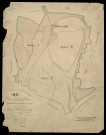Plan du cadastre napoléonien - Fouencamps : tableau d'assemblage