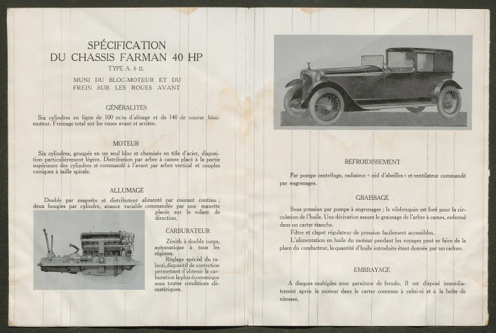 Publicités automobiles : Farman