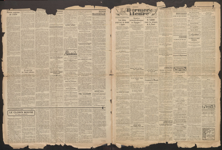 Le Progrès de la Somme, numéro 18387, 1er janvier 1930