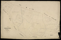 Plan du cadastre napoléonien - Oneux (Oneux et Neuville) : Val (Le), E