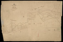 Plan du cadastre napoléonien - Berteaucourt-Les-Dames (Berteaucourt) : Chef-lieu (Le), A1